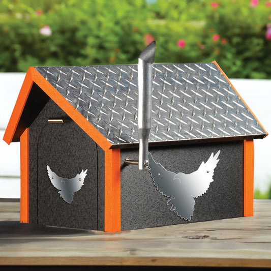 Amish Recycled Plastic Deluxe Mailbox, Harley