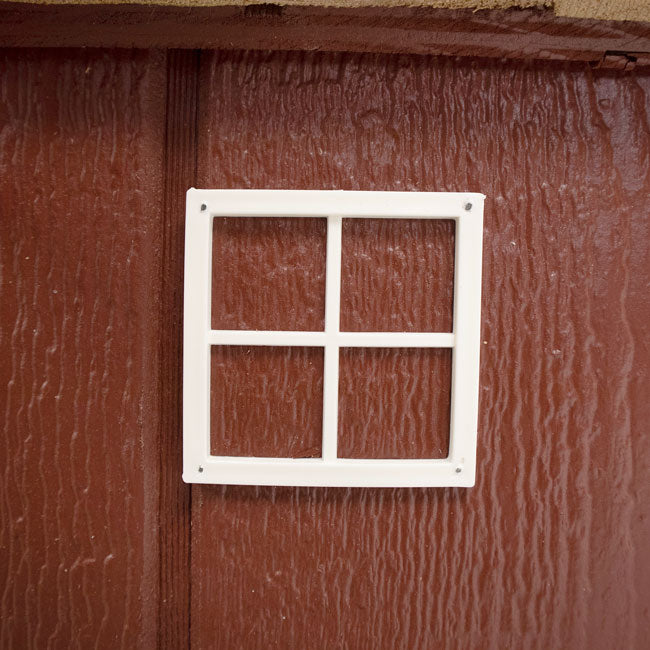 Bird In Hand Amish Made Barn Style Mailbox, Red
