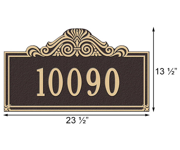 Whitehall Villa Nova Wall Plaque, Estate, 1 Line