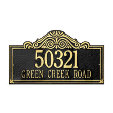 Whitehall Villa Nova Wall Plaque, Standard, 2 Line