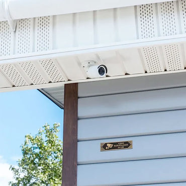 Whitehall Door Art Deco Plaque, Video Surveillance