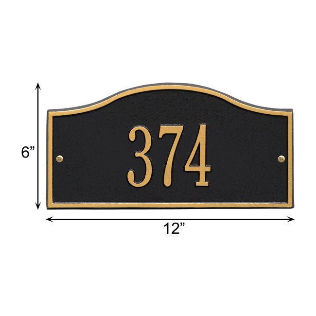 Whitehall Rolling Hills Wall Plaque, Mini, 1 Line
