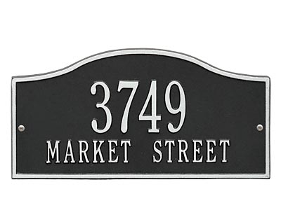 Whitehall Rolling Hills Wall Plaque, Standard, 2 Line