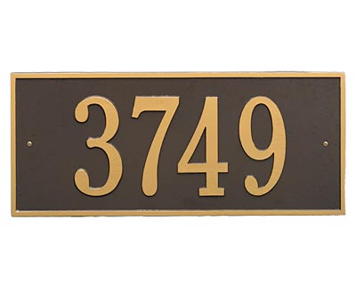 Whitehall Hartford Wall Plaque, Estate, 1 Line