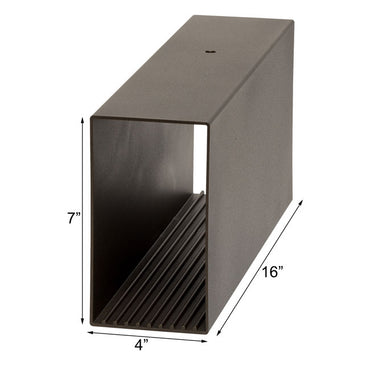 Whitehall Newspaper Box, French Bronze