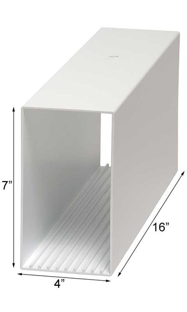 Whitehall Newspaper Box, White