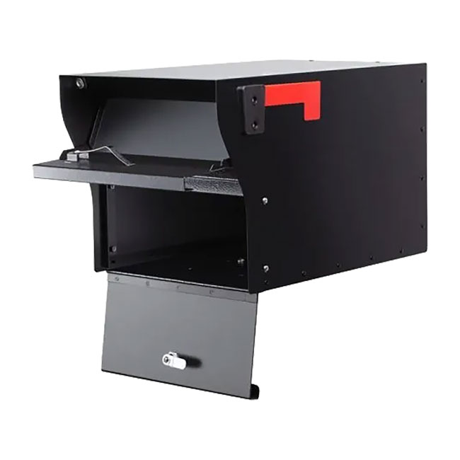 Whitehall MailVault Modern Square Locking Mailbox