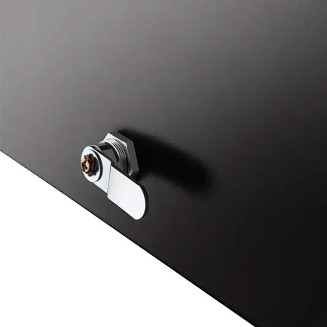 Whitehall MailVault Mailbox w/ Stand-Off Numbers, Blk/Gld