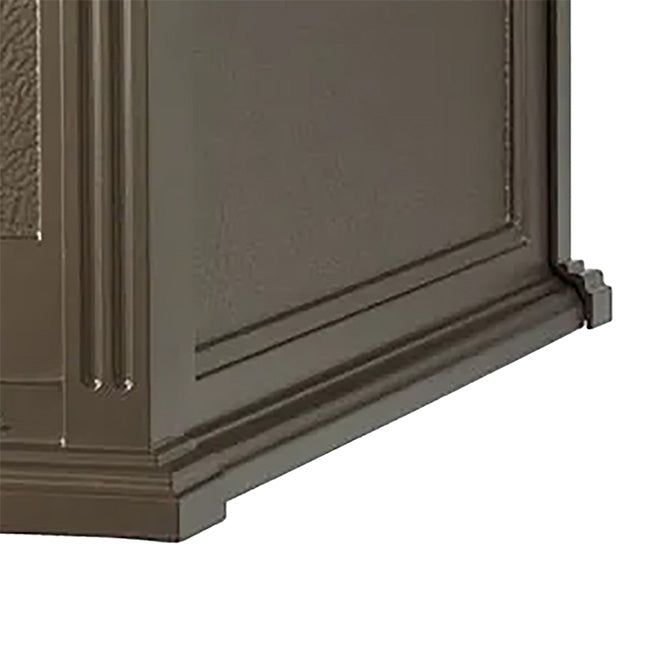 Whitehall Balmoral Mailbox with Monogram, French Bronze