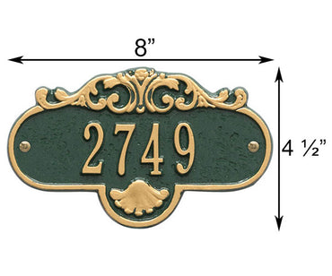 Whitehall Rochelle Wall Plaque, Petite, 1 Line