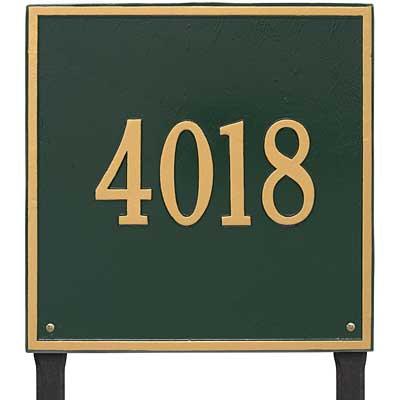 Whitehall Square Lawn Marker, Estate, 1 Line