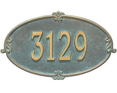 Whitehall Monte Carlo Wall Plaque, Standard, 1 Line