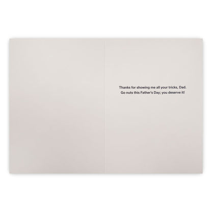 "Mischievous Father" Greeting Card by Prime Retreat