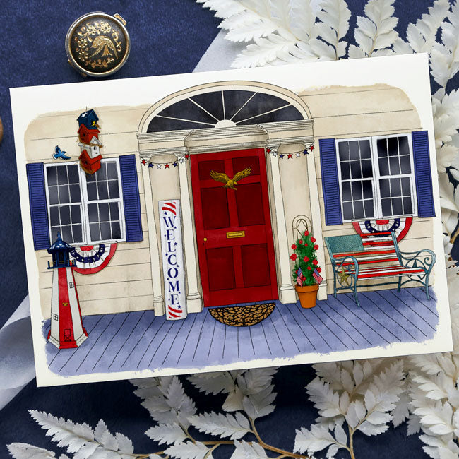 Illustrated Holiday Greeting Card Bundle by Prime Retreat