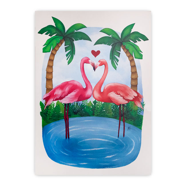 "Birds of a Feather" Greeting Card by Prime Retreat