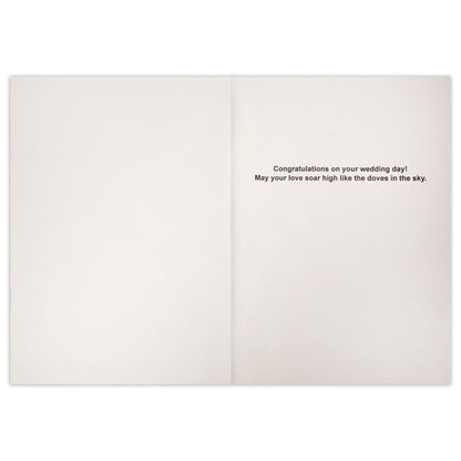 "Love Takes Flight" Wedding Greeting Card by Prime Retreat