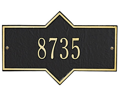 Whitehall Hampton Wall Plaque, Standard, 1 Line