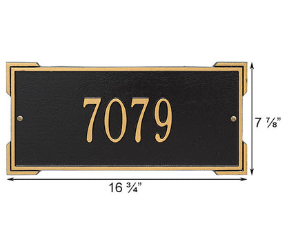 Whitehall Roanoke Wall Plaque, Standard, 1 Line