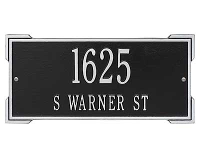 Whitehall Roanoke Wall Plaque, Standard, 2 Line