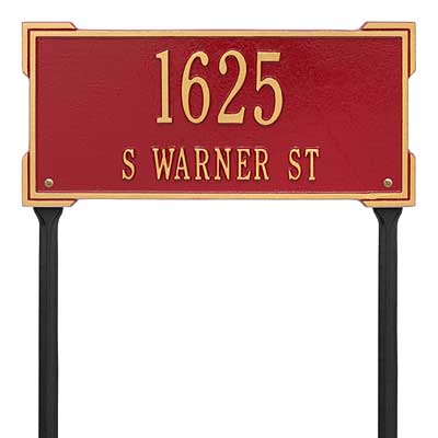 Whitehall Roanoke Lawn Marker, Standard, 2 Line