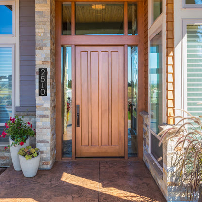 Whitehall Stand-Off Vertical Sign, Black/Silver, 4 Digits