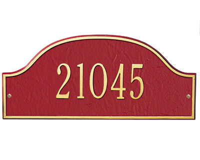 Whitehall Admiral Wall Plaque, Standard, 1 Line