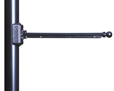 Whitehall Hanging Sign Mounting Arm, Round Mount