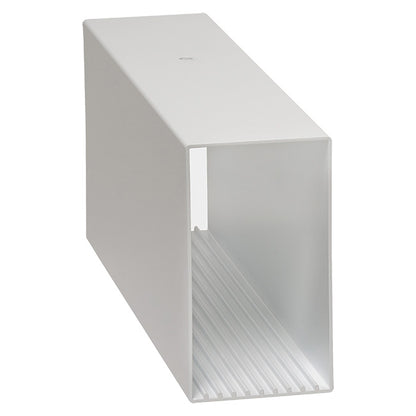 Whitehall Superior Mailbox Post with Newspaper Box, White