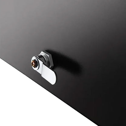 Whitehall MailVault Mailbox w/ Stand-Off Numbers, Blk/Gld