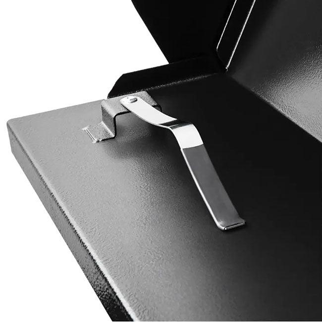 Whitehall MailVault Mailbox w/ Stand-Off Numbers, Blk/Silver