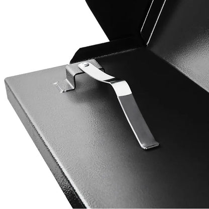 Whitehall MailVault Mailbox w/ Stand-Off Numbers, Blk/Silver