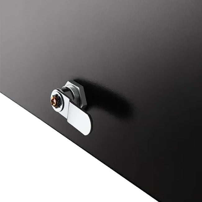 Whitehall MailVault Mailbox w/ Post & Numbers, Blk/White