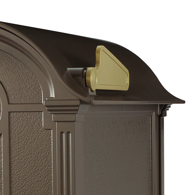 Whitehall Balmoral Mailbox, French Bronze