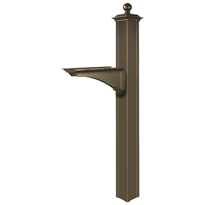 Whitehall Balmoral Personalized Mailbox Package, Bronze