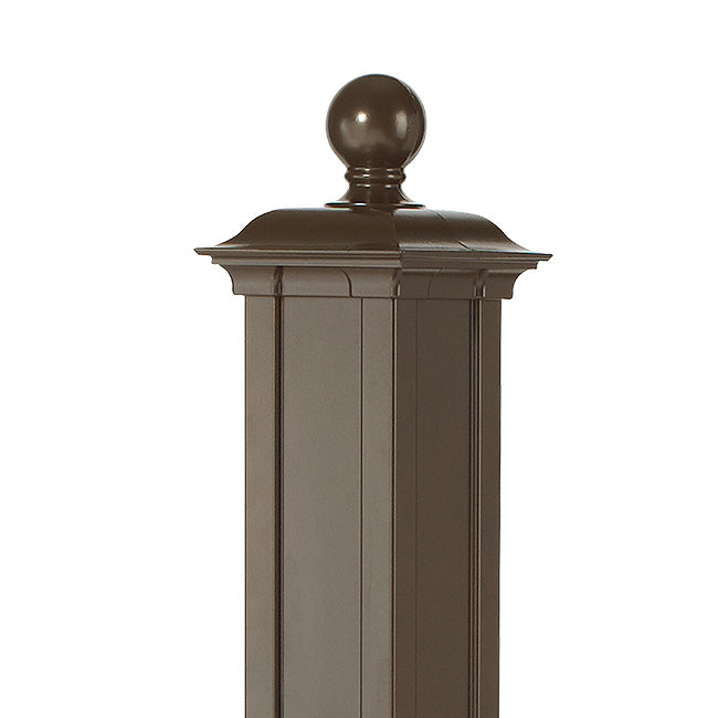 Whitehall Balmoral Personalized Mailbox Package, Bronze