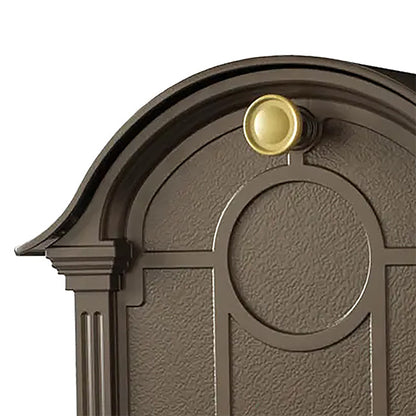 Whitehall Balmoral Mailbox w/Custom Side Plaques, Bronze