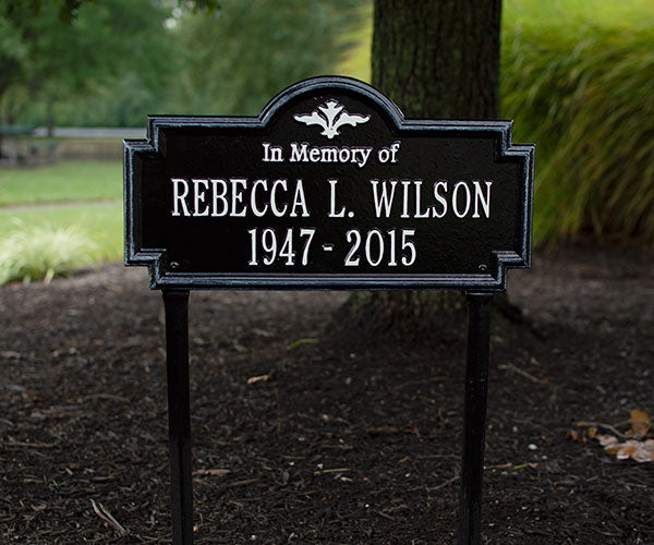 Whitehall Arlington Memorial Lawn Marker,"In Memory of"