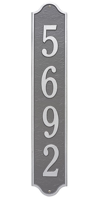 Whitehall Admiral Vertical Wall Plaque, Estate, 1 Line