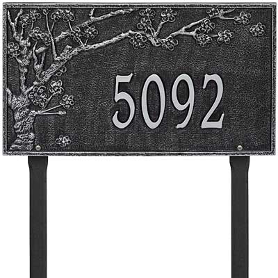 Whitehall Spring Blossom Lawn Marker, Estate, 1 Line