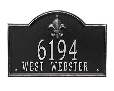 Whitehall Bayou Vista Wall Plaque, Standard, 2 Line