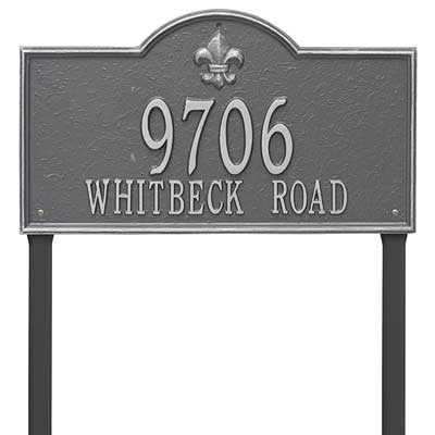 Whitehall Bayou Vista Lawn Marker, Estate, 2 Line