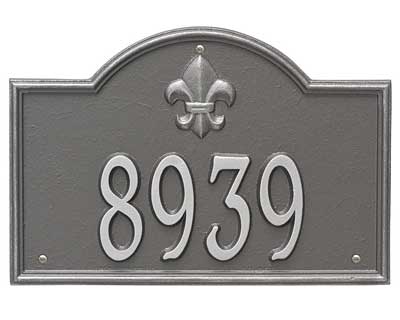 Whitehall Bayou Vista Wall Plaque, Standard, 1 Line