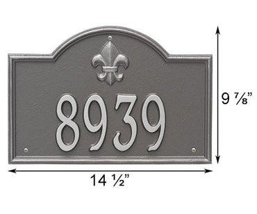 Whitehall Bayou Vista Wall Plaque, Standard, 1 Line