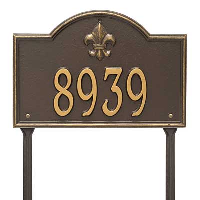 Whitehall Bayou Vista Lawn Marker, Standard, 1 Line