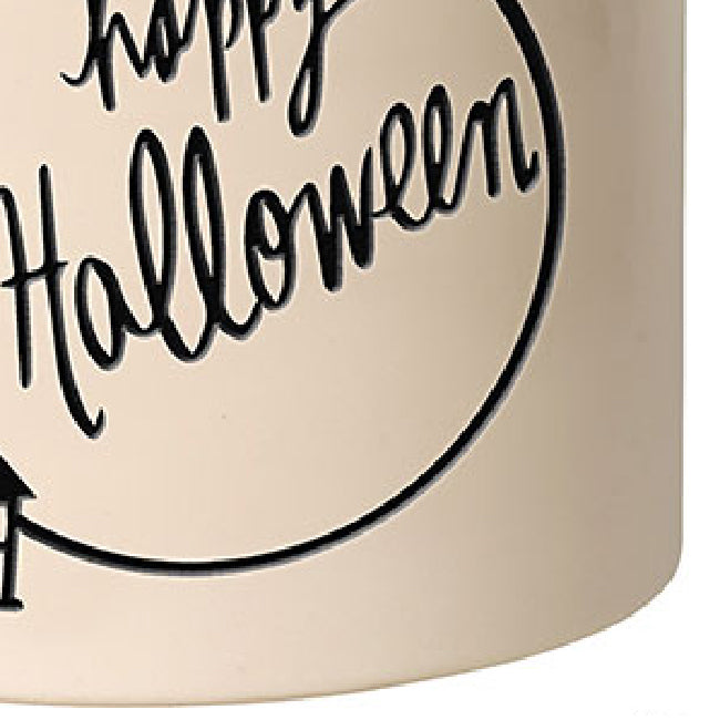 Whitehall Haunted House Halloween Stoneware Crock