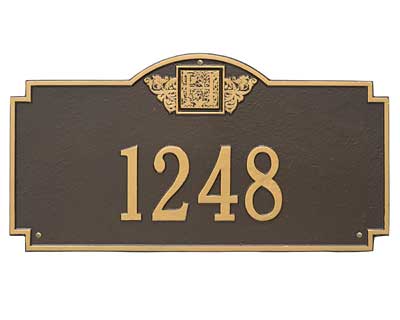 Whitehall Monogram Wall Plaque, Estate, 1 Line