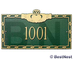 Whitehall Claddagh Wall Plaque, Standard, 1 Line